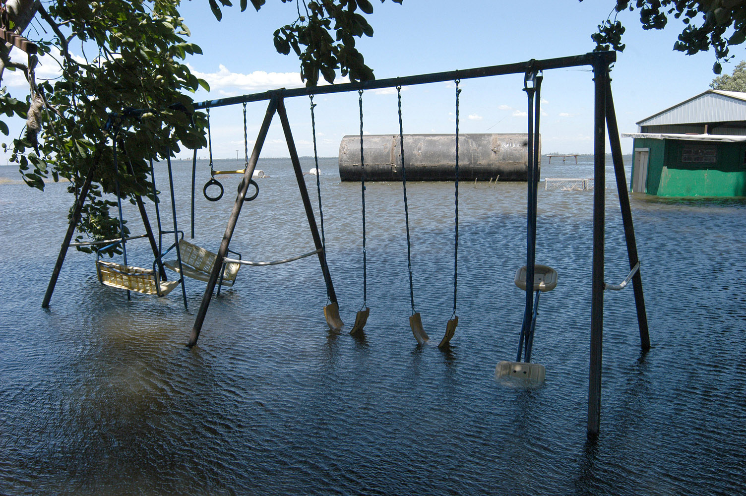 Flood Damage at Jones Tract